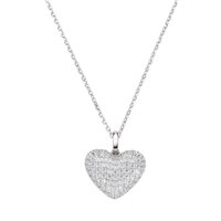 Collana Amen Donna in Argento Zircone CLCUBOBBZ - CLCUBOBBZ
